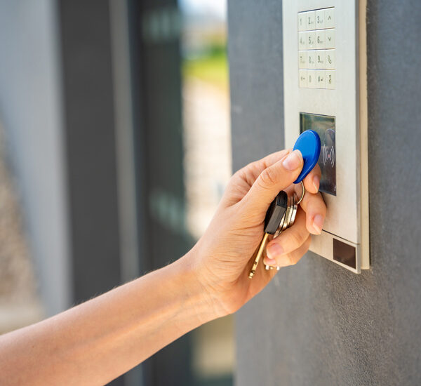 Custom Installed Intercom System With KeyFob, KeyCard Or Keypad Code Entry Access