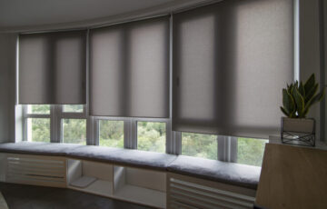 Electric blinds for home automation.